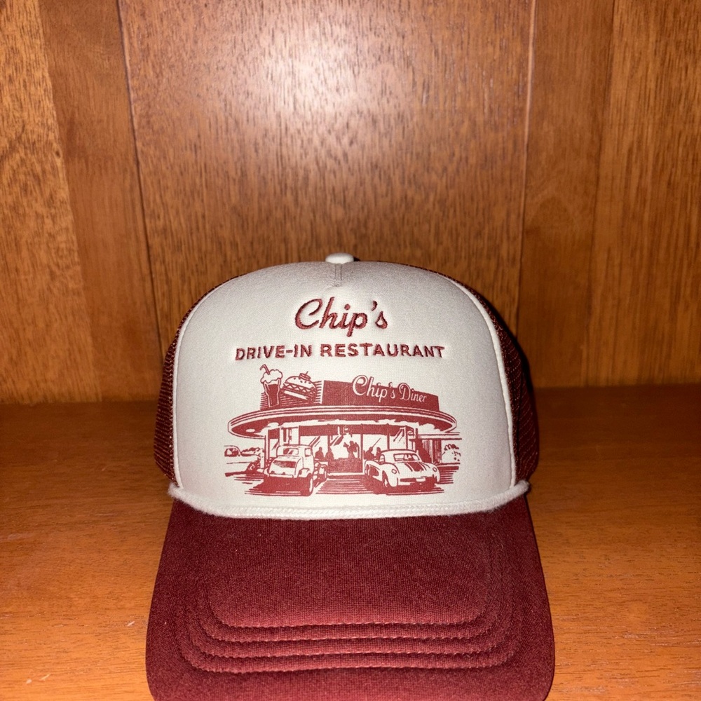 Abercrombie & Fitch Chip's Drive-In Restaurant Trucker Hat